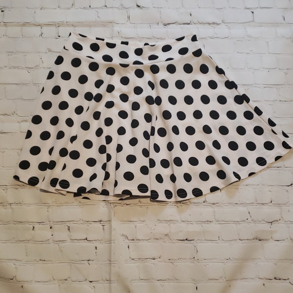 Polka dot skirt